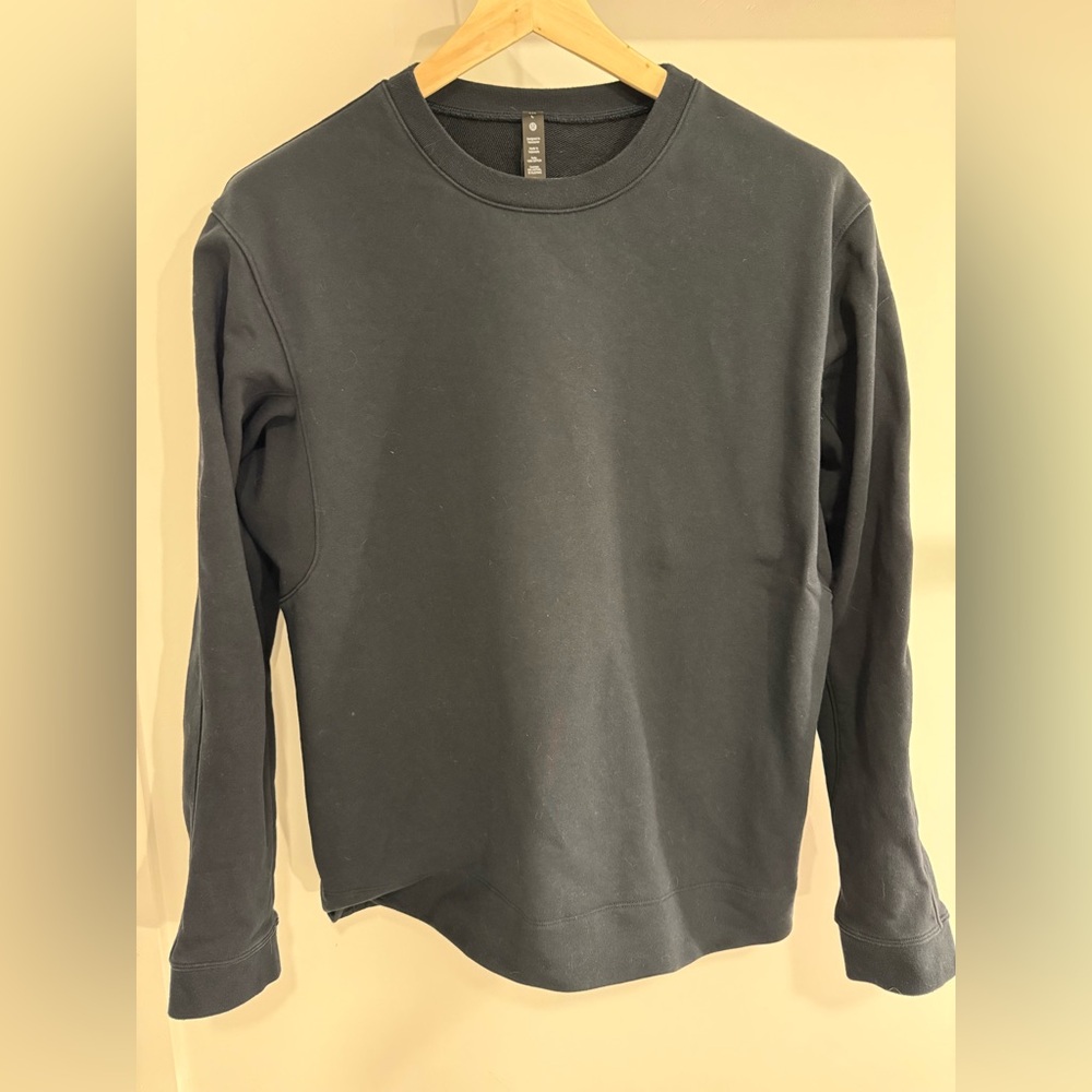 Lululemon French Terry Oversized Sweater - Size L, Navy
